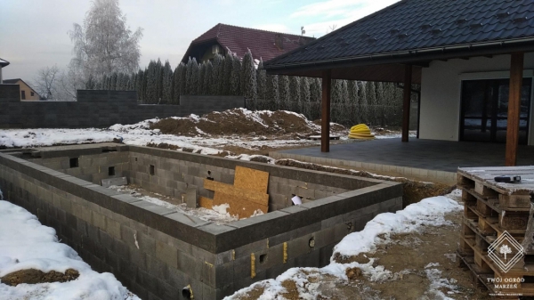 projekt basenu ogrodowego